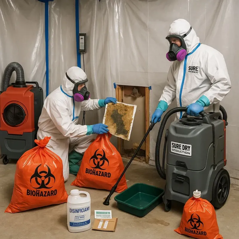 Contaminated Water Handling Protocols process in Wilson, WY