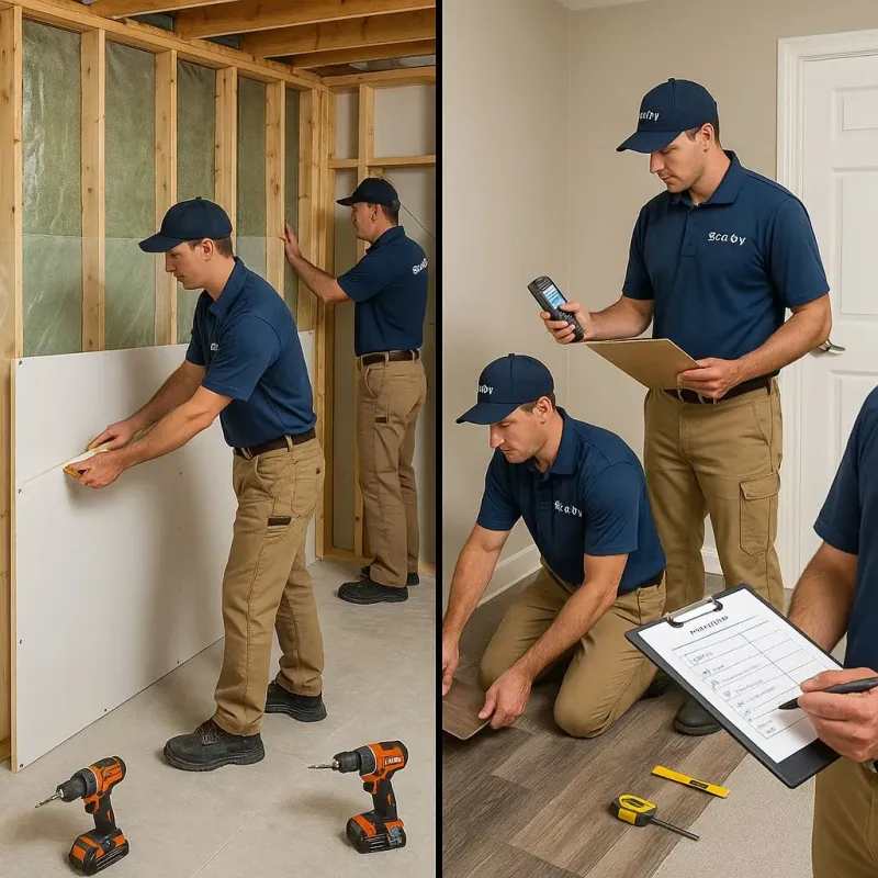 Repairs and Reconstruction process in Wilson, WY